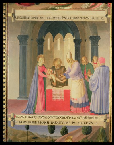 The Circumcision (detail) by Fra Angelico
